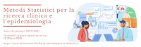 Master di II Livello in Metodi Statistici per la ricerca clinica e l’epidemiologia