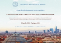 Corso produzione linee guida per la pratica clinica - Metodo GRADE